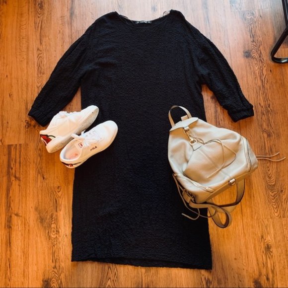 Zara Dresses & Skirts - Zara Textured Midi Dress